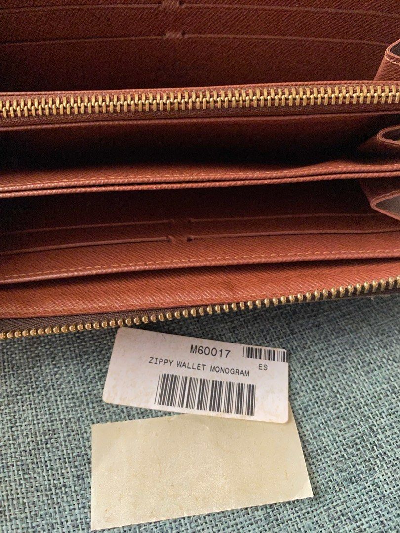 LOUIS VUITTON purse M60017 Zippy wallet Monogram canvas Brown Women Us –