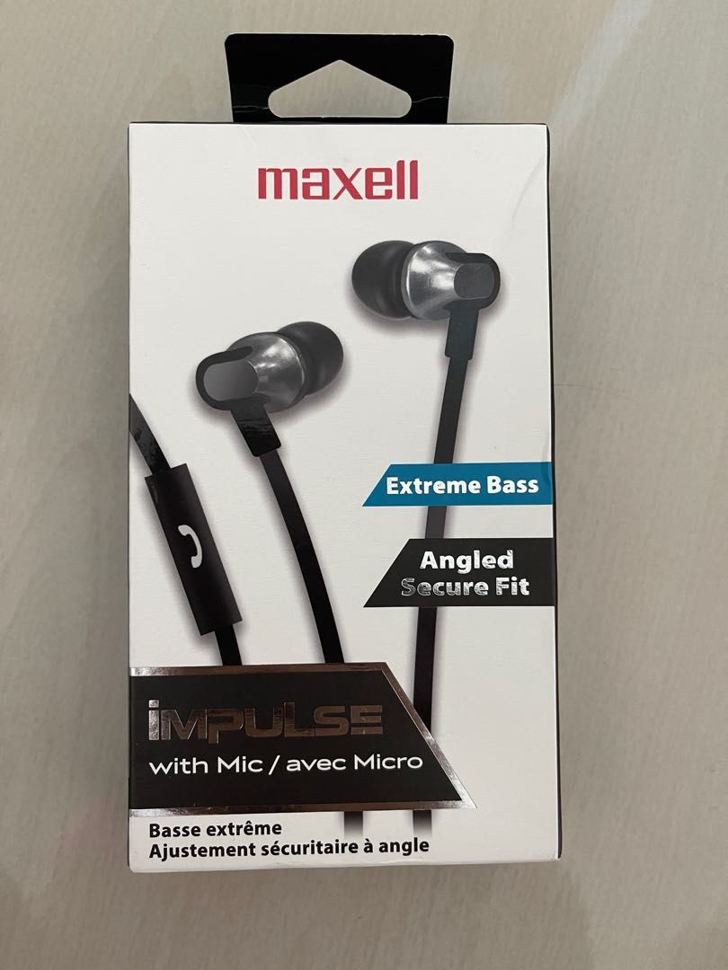 Maxell discount impulse earbuds