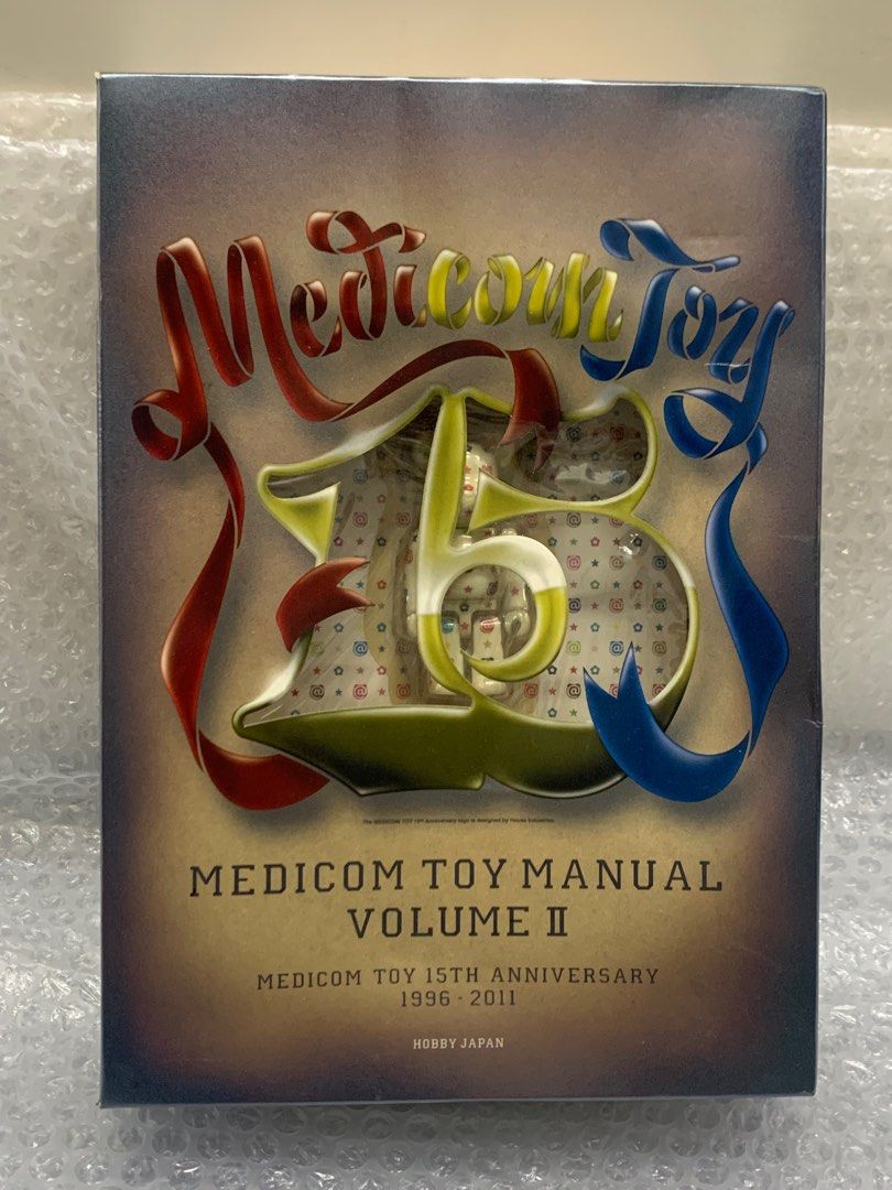 Medicom Toy 15th Anniversary Manual Volume II w/ Be@rbrick, 興趣及 ...