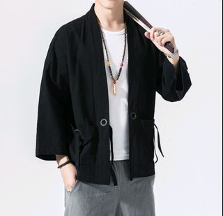 Mens cheap kimono jacket