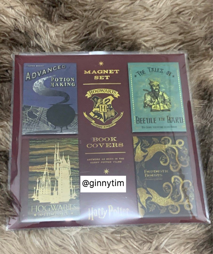 MinaLima Harry Potter Book Covers Set on Carousell