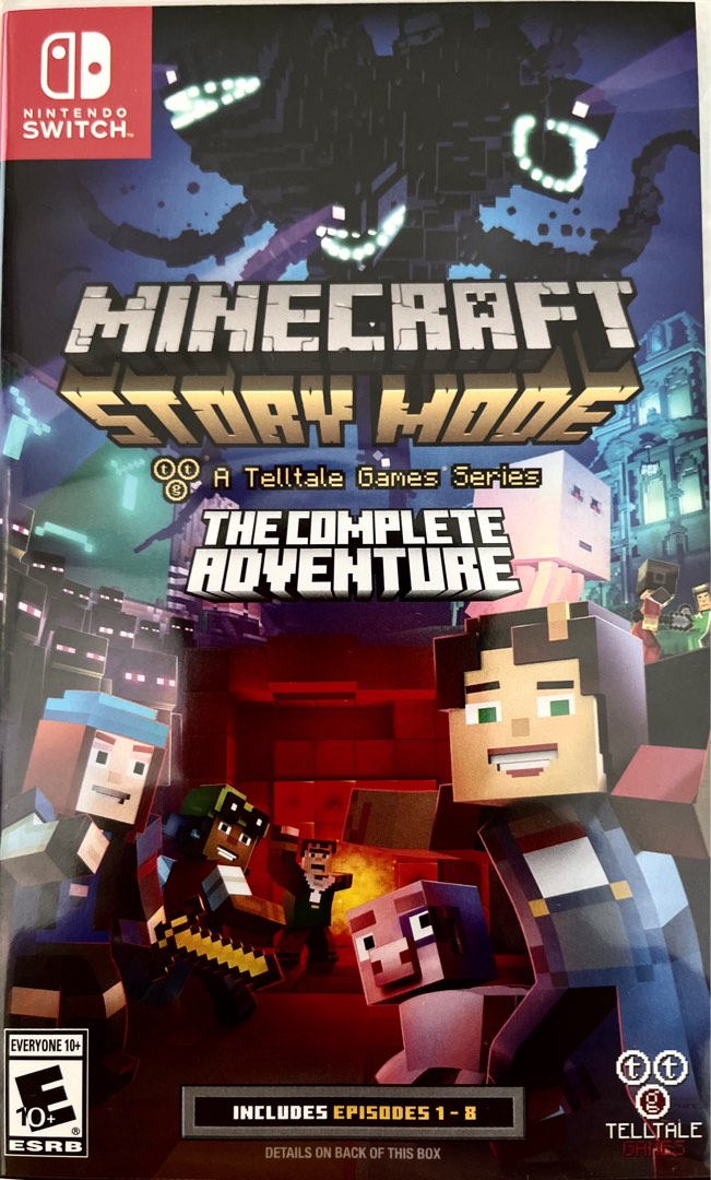  Minecraft: Story Mode- The Complete Adventure - PC : Video Games