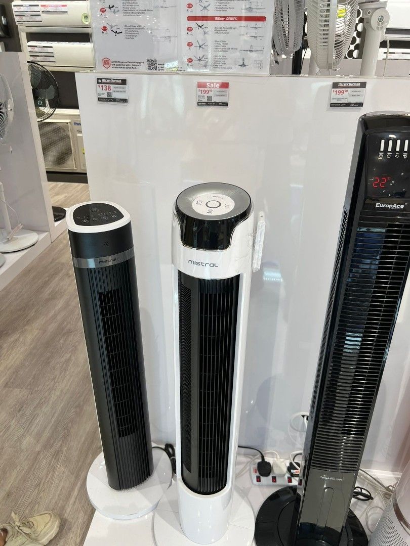 Mistral MFD4880R Remote Tower Fan, Furniture & Home Living, Lighting