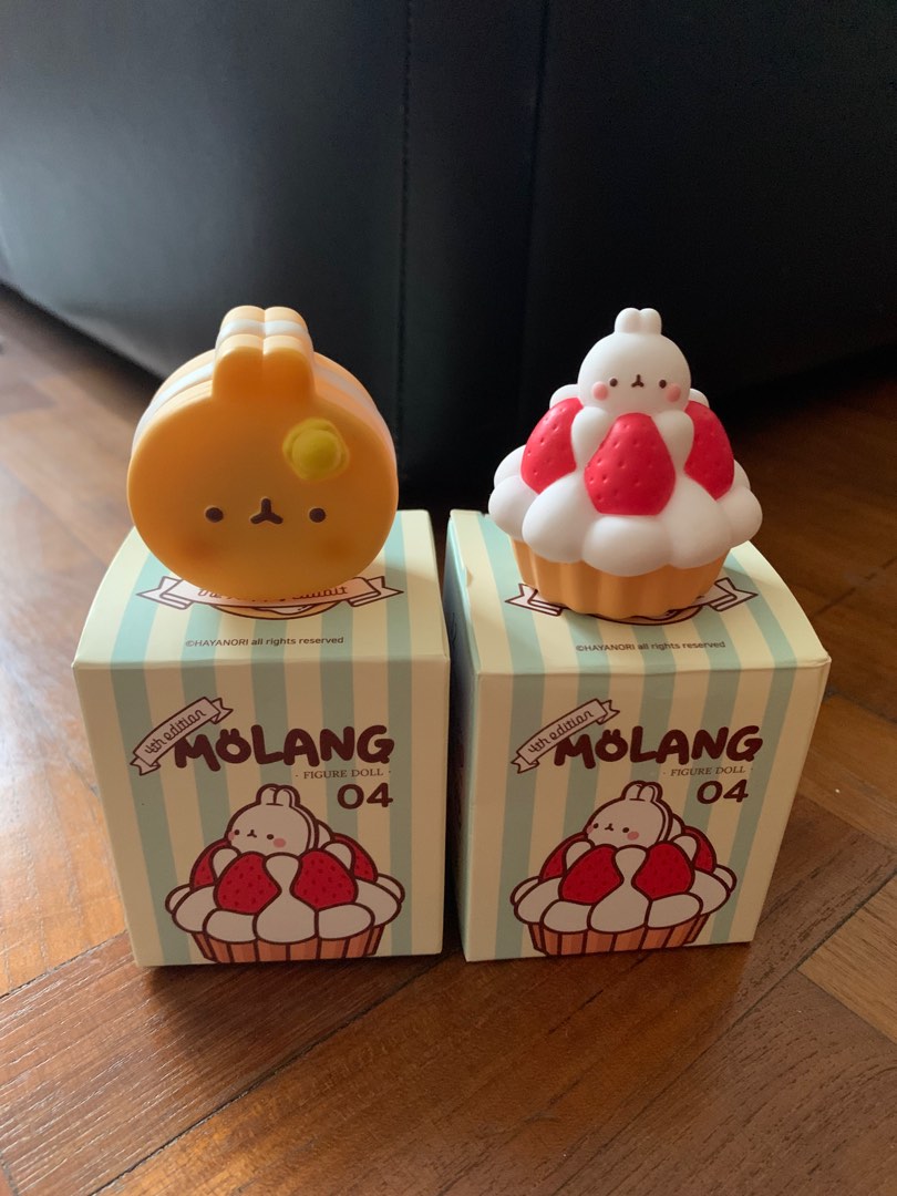 Molang figure doll hot sale