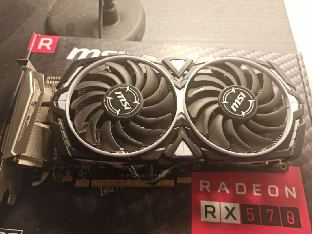 msi rx 570 8gb armor oc, Computers & Tech, Parts & Accessories ...