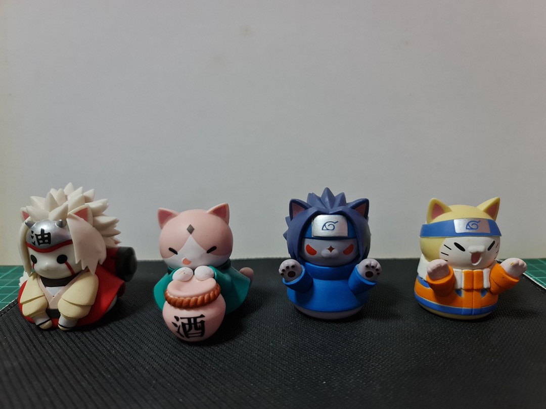 NARUTO NEKO Figures, Hobbies & Toys, Toys & Games on Carousell