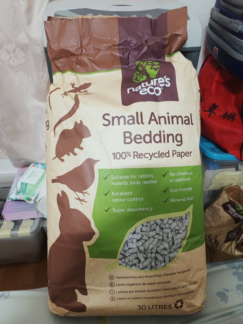 Nature’s Eco Small Animal Bedding 30L, Pet Supplies, Homes & Other Pet