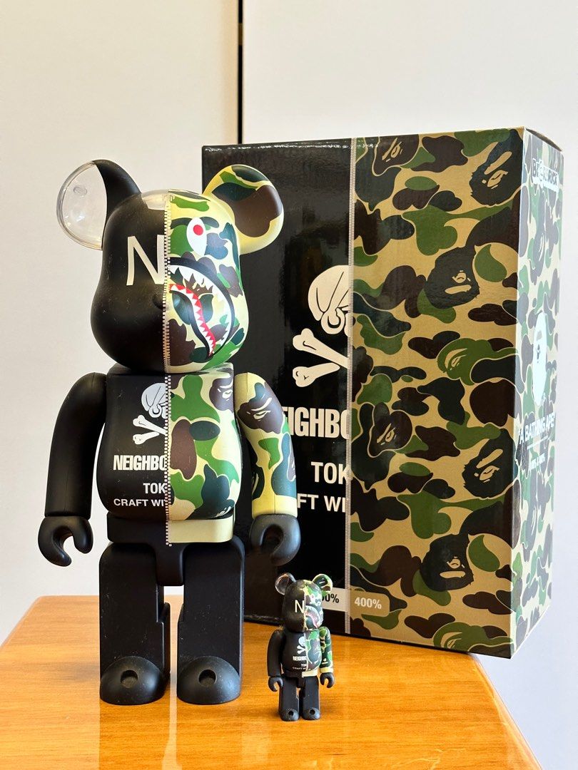 Neighborhood bathing ape be@rbrick 400% 100% Wtaps FCRB supreme