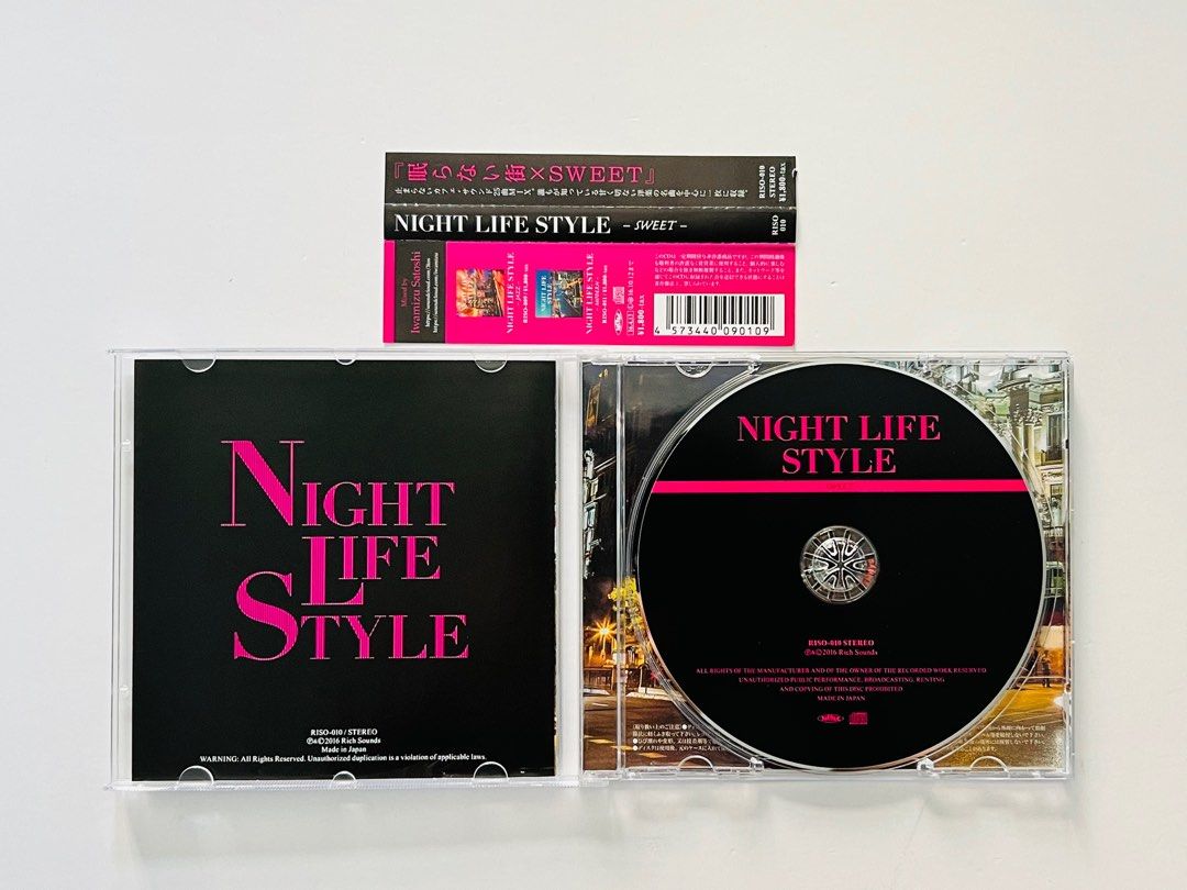 Night Life Style - Sweet CD （Depeche Mode/Billy Joel/Cyndi Lauper