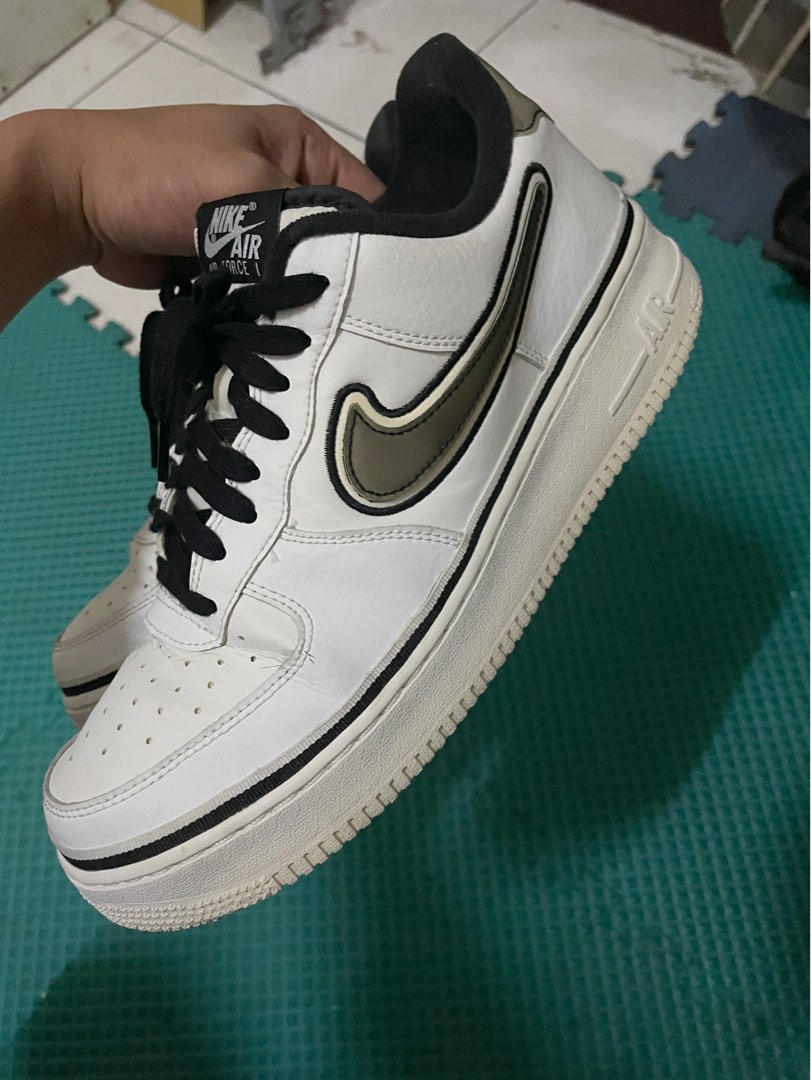 nike air force low nba white black