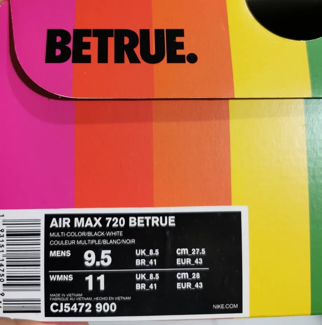 Nike Air Max 720 Betrue, Men'S Fashion, Footwear, Sneakers On Carousell