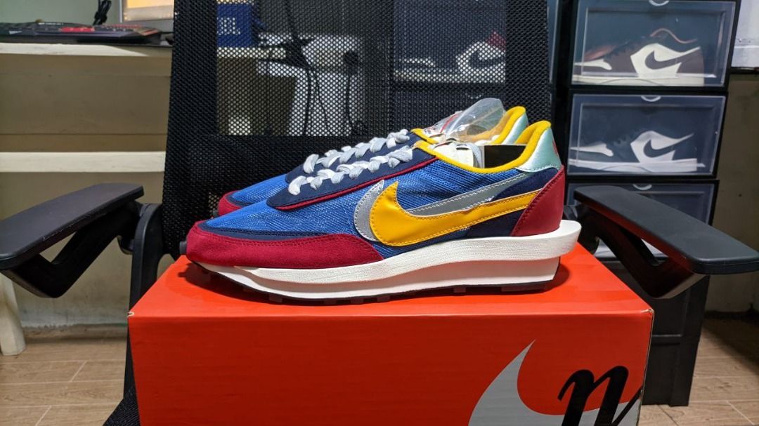 ld waffle sacai blue multi