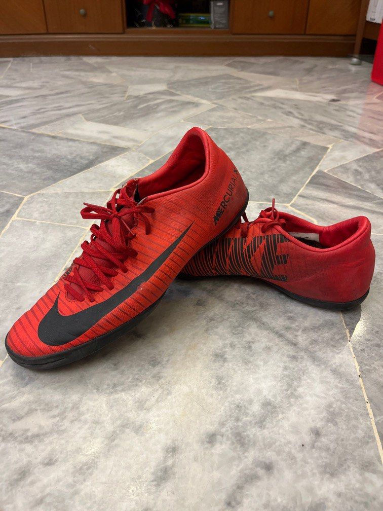 Nike Mercurial X CR7 Red Futsal Shoe Sports Equipment Sports