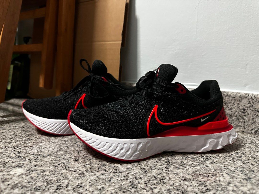 Nike react infinity fly knit 3 shoes Women s Fashion Footwear Sneakers on Carousell