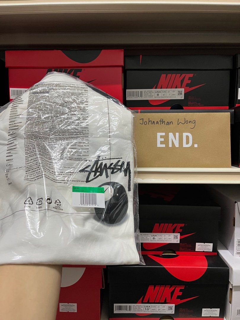 Nike X Stussy T Shirt Men s Fashion Tops Sets Tshirts Polo