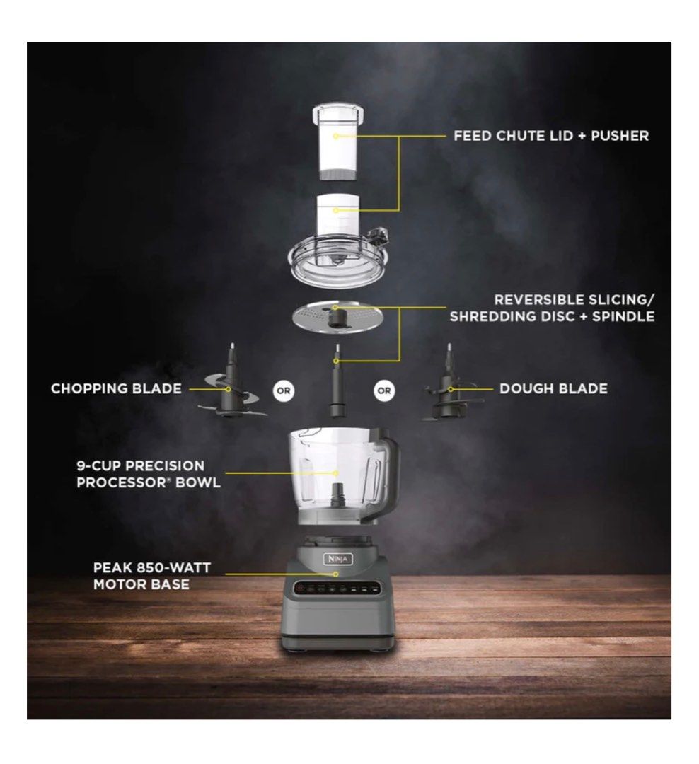 Ninja Food Processor 2.1 L bowl, TV & Home Appliances, Kitchen