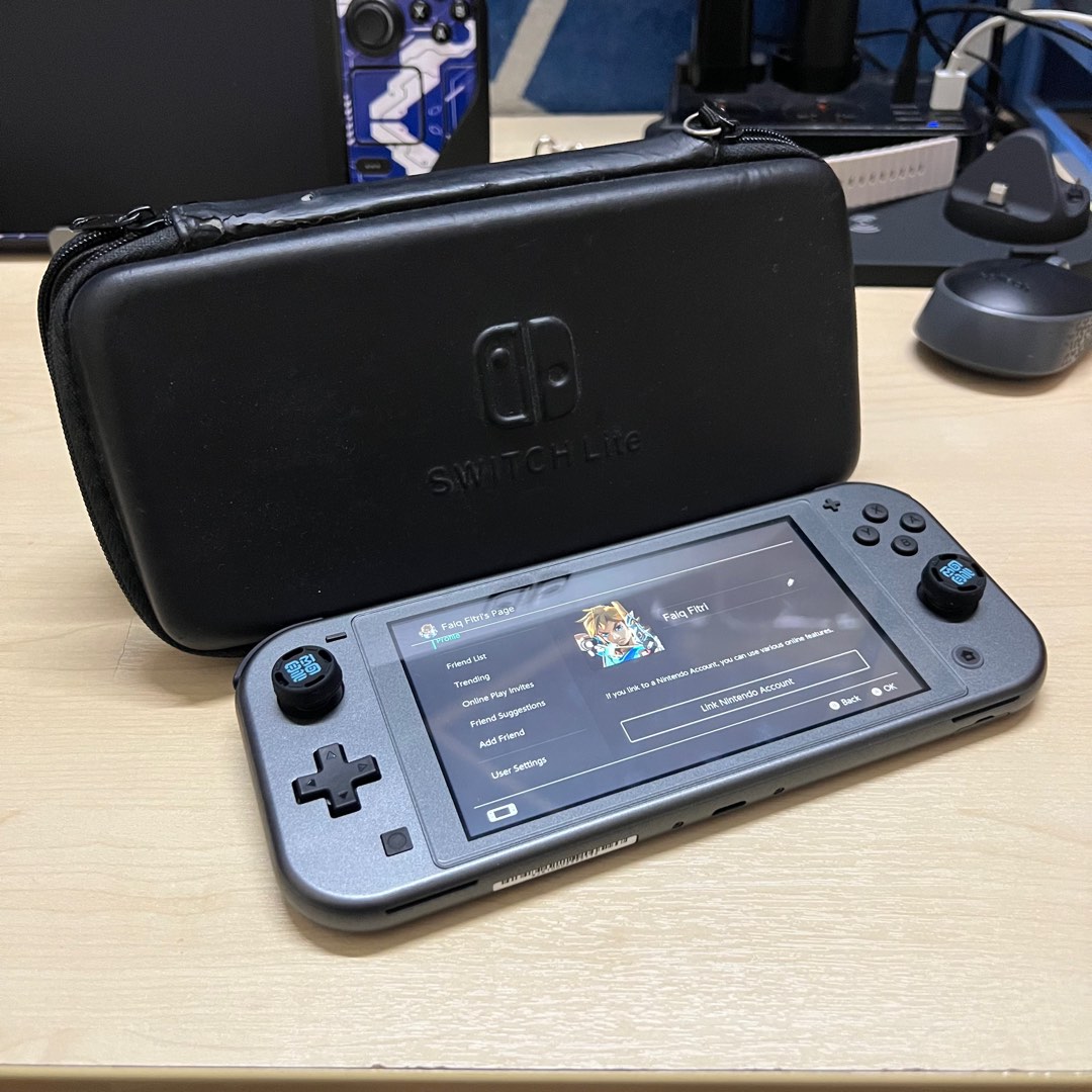 Nintendo Switch Lite Dialga Palkia Limited Edition, Video Gaming, Video