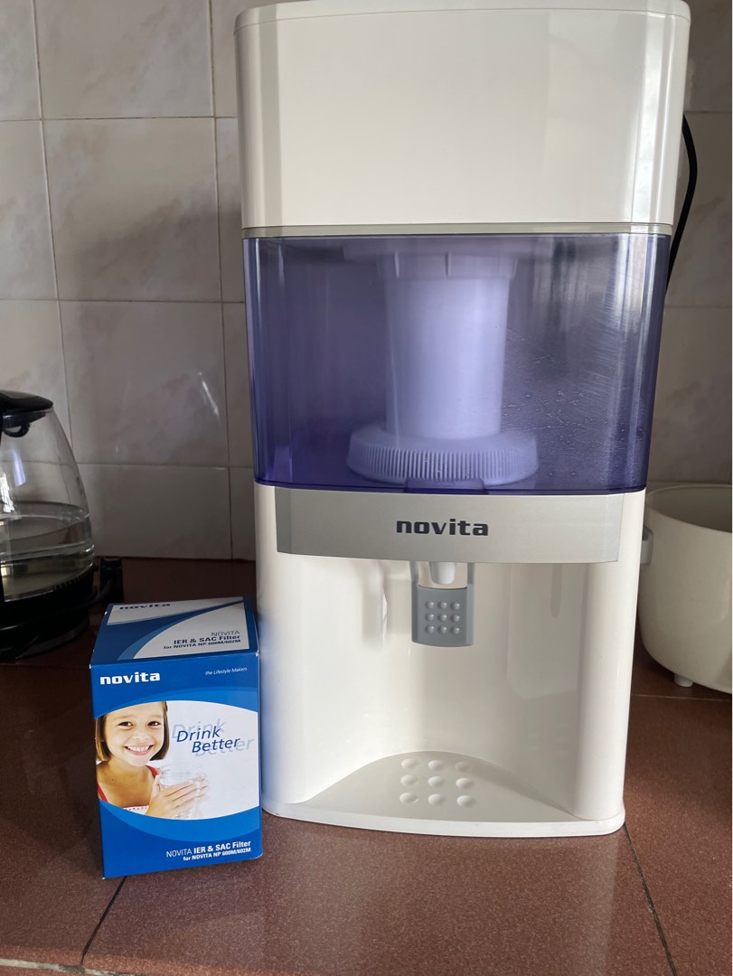 Novita Water Filter with free filter, TV & Home Appliances, Other Home