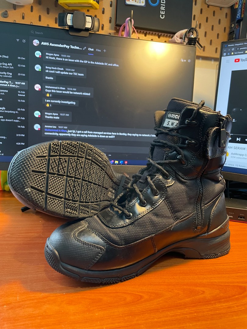 Original swat sale hawk boots