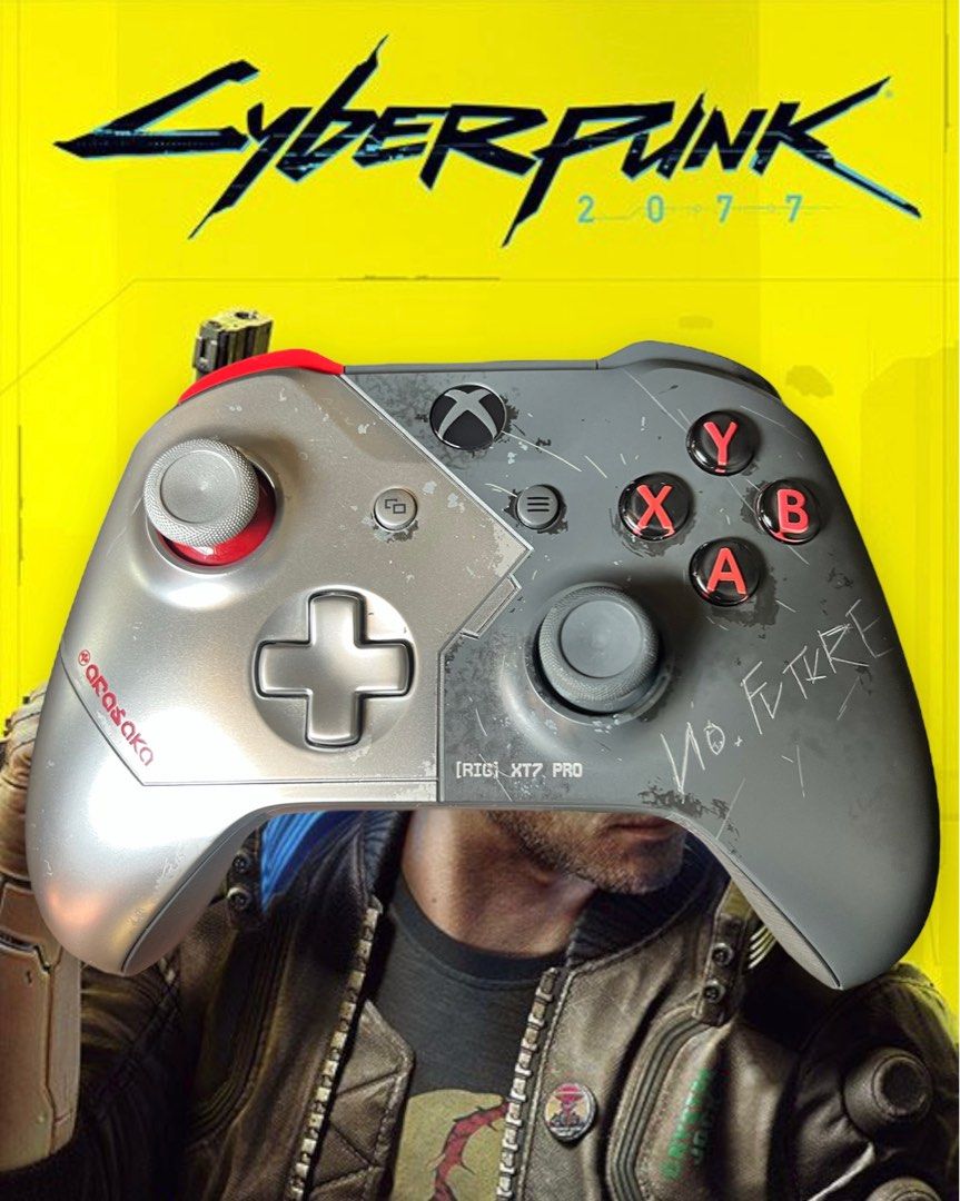 Original Xbox One Wireless Controller Cyberpunk 2077 Limited