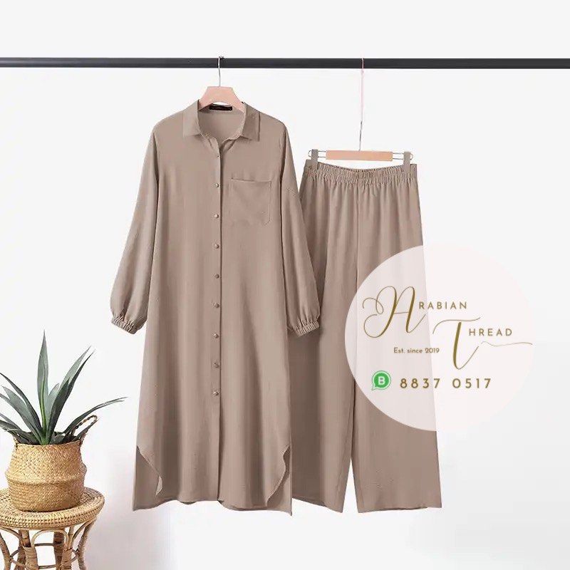 Pant Suit Muslimah Casual Outfit Women s Fashion Muslimah