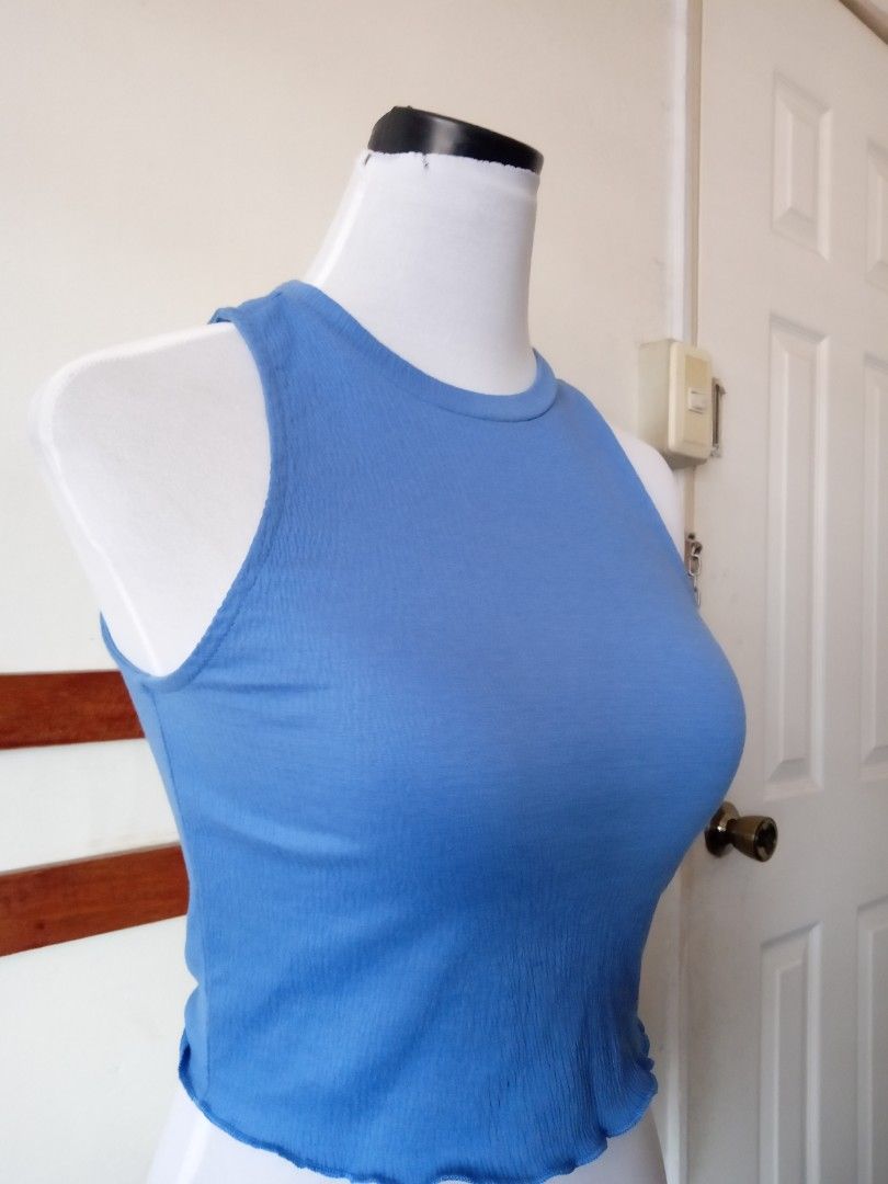 Pastel Blue Top on Carousell
