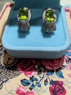 Peridot earrings