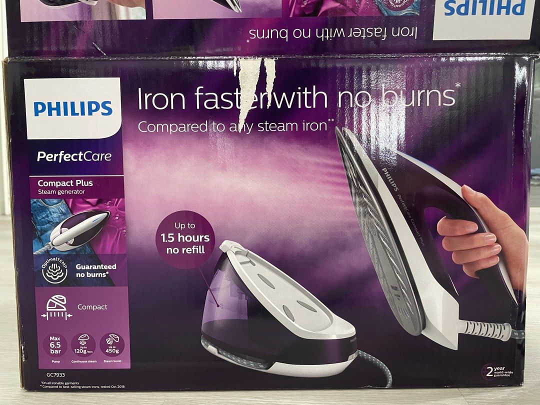 Philips PerfectCare Steam Iron, TV & Home Appliances, Irons & Steamers