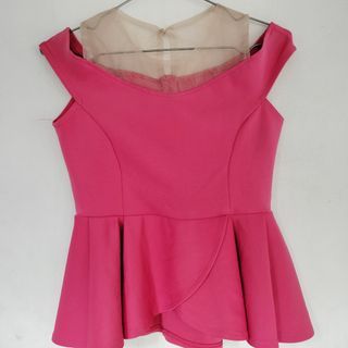 Pink top / atasan /