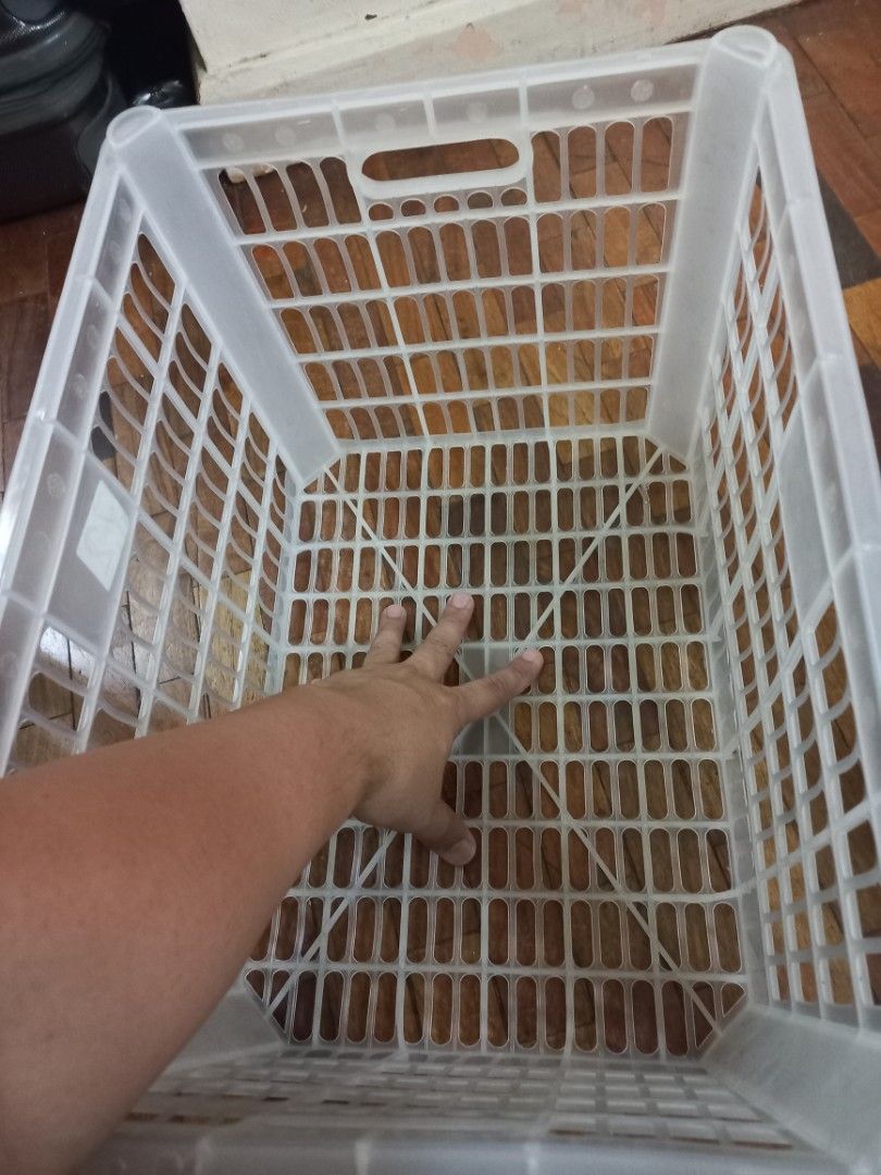 plastic stackable crates (Category: Storage Boxes & Baskets) located in Muntinlupa City. Submitted by dabenzstar (Listing ID 1216577942, Image 3). Description: to store and organize things like toys, books, old clothes, etc.