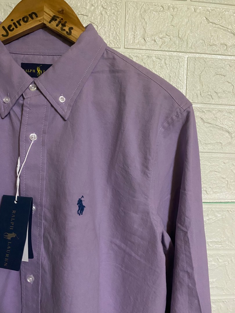 Polo Ralph Lauren Pastel Purple, Men's Fashion, Tops & Sets, Tshirts ...