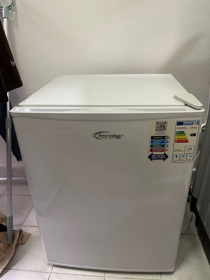 Powerpac freezer upright chest freezer for breast milk baby food, TV