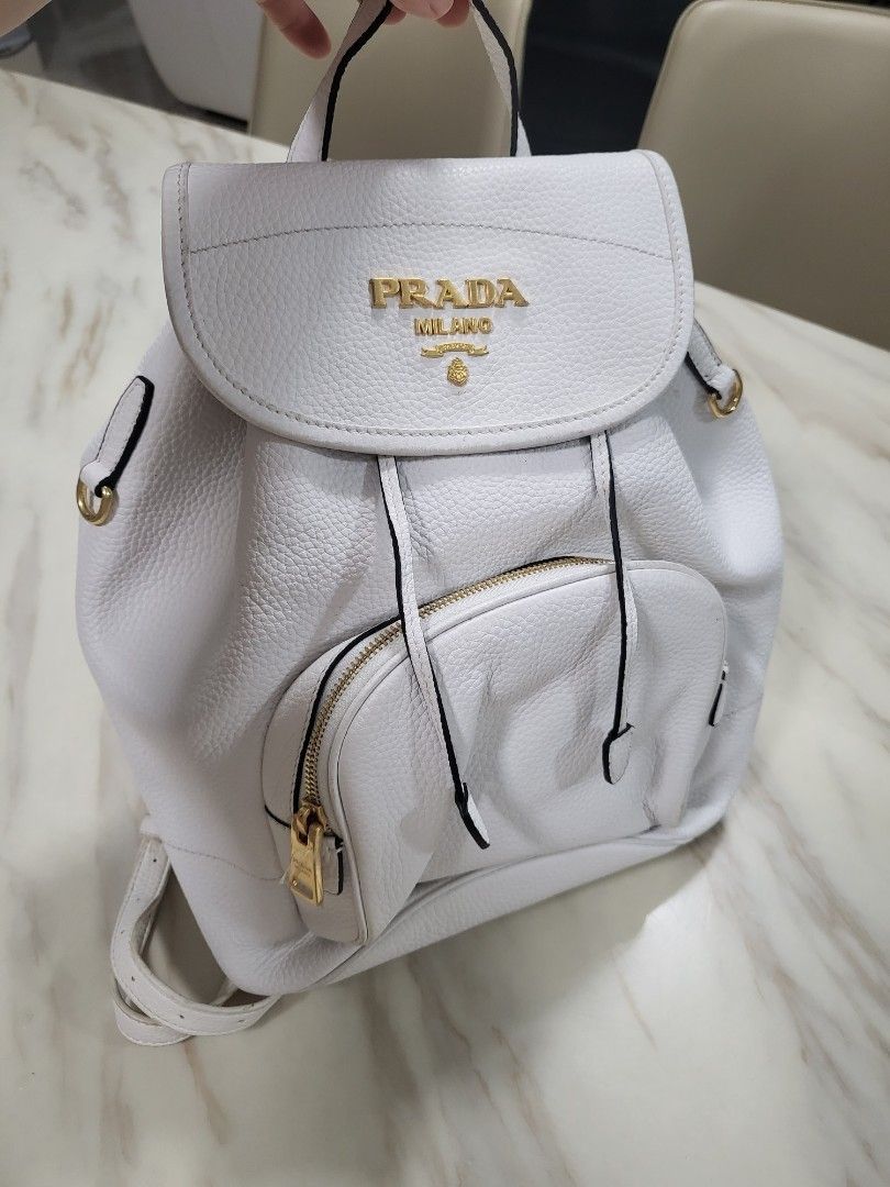 Prada backpack, Luxury, Bags & Wallets on Carousell