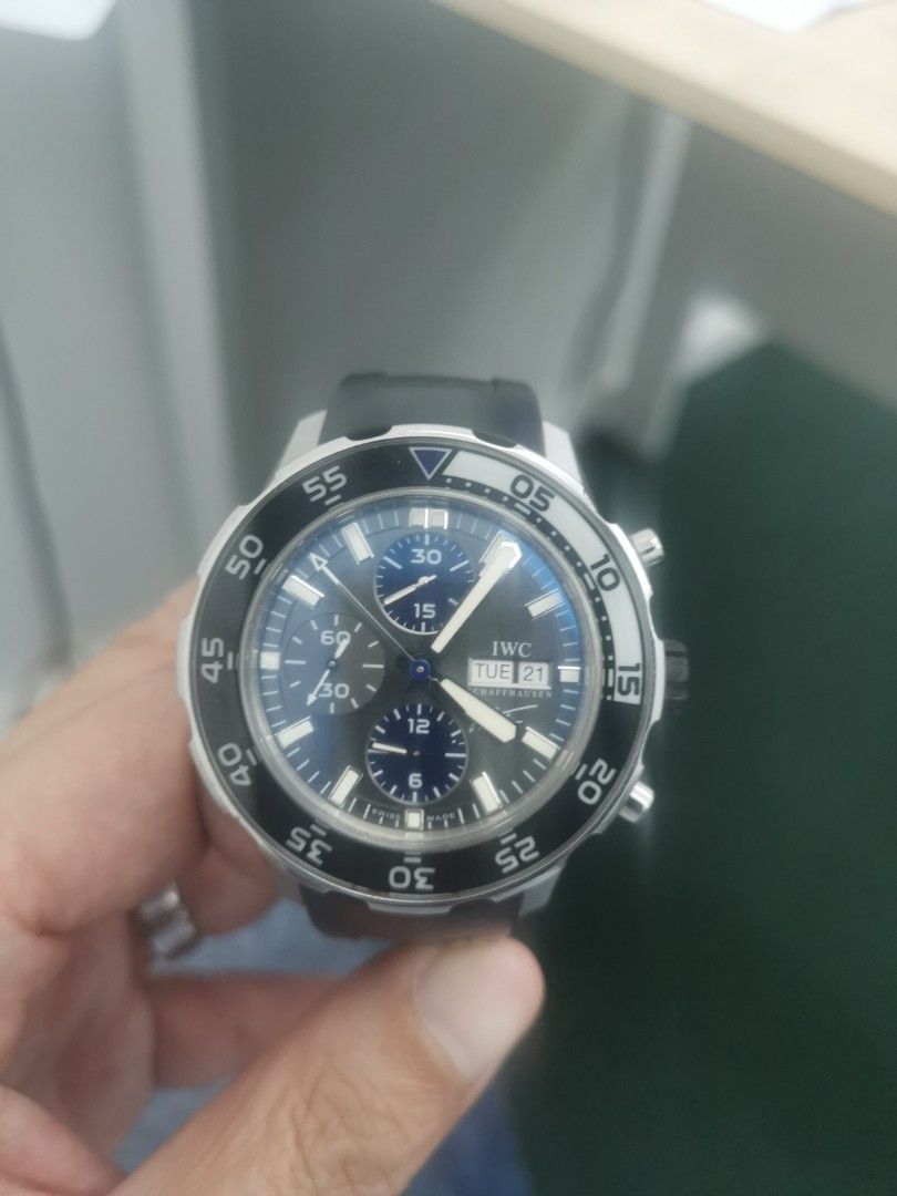 Pre owned IWC Aquatimer IW3767 Luxury Accessories on Carousell