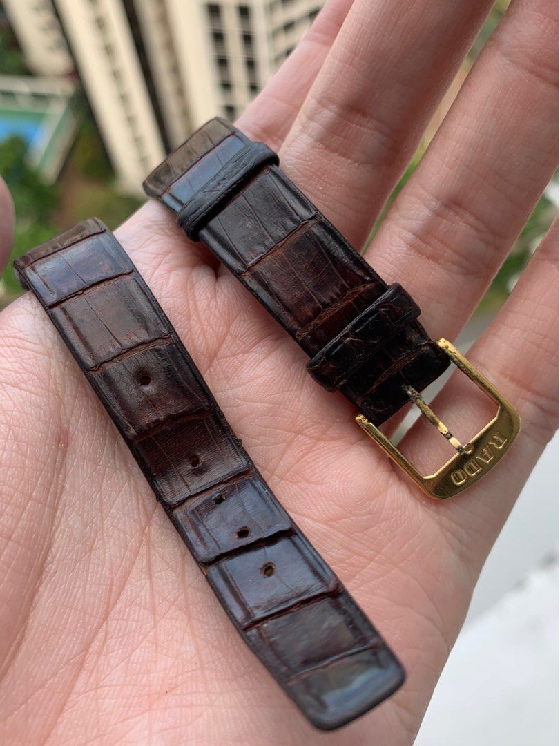 [Rare] Rado rectangle with Textured dial, Luxury, Watches on Carousell