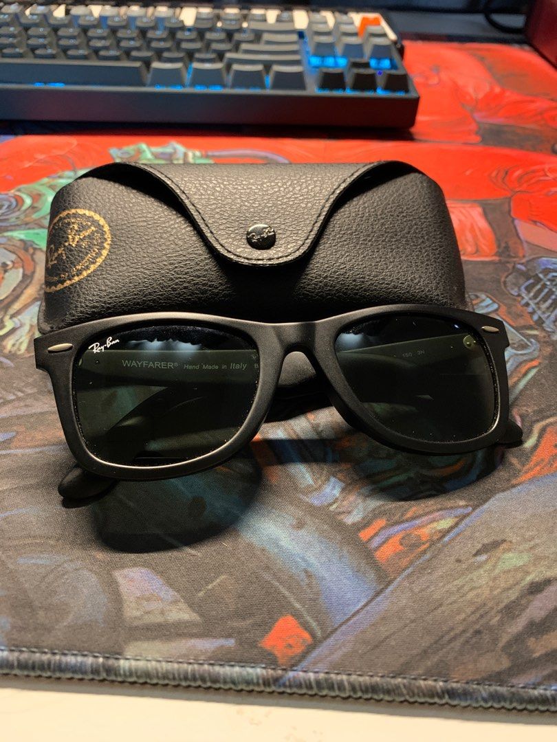 RAYBAN WAYFARER RB2140, Men's Fashion, Watches & Accessories ...