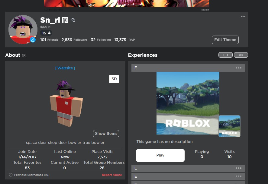 (REPRICED) roblox account for sale, Video Gaming, Video Games, Others on Carousell
