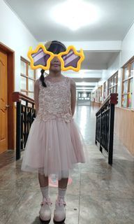 Rose gold gown