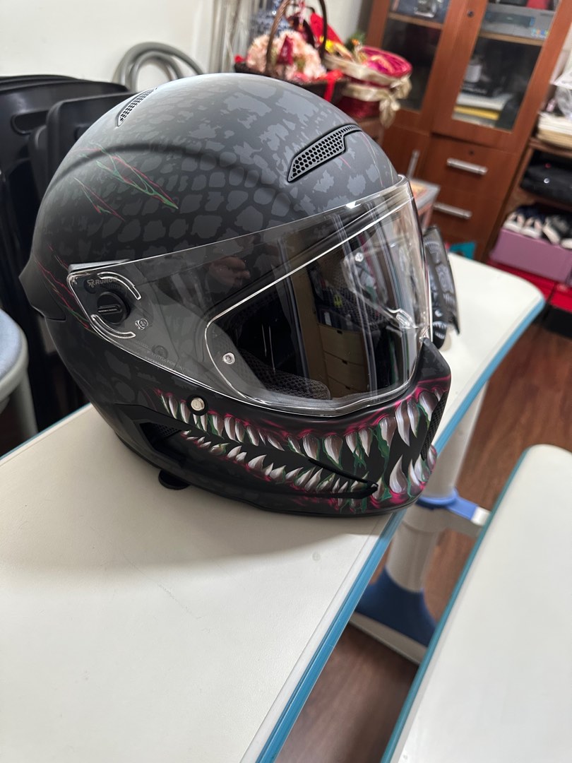 Ruroc Atlas 3.0 Toxin, Motorcycles, Motorcycle Apparel on Carousell
