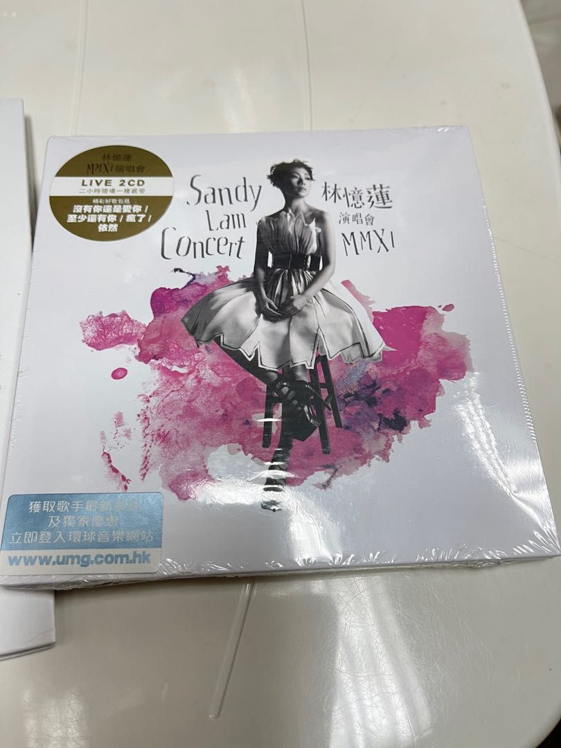 Sandy Lam 林憶蓮演唱會MMXI 2CD 全新未開封+ MMXI 3DVD *包裝關係DVD