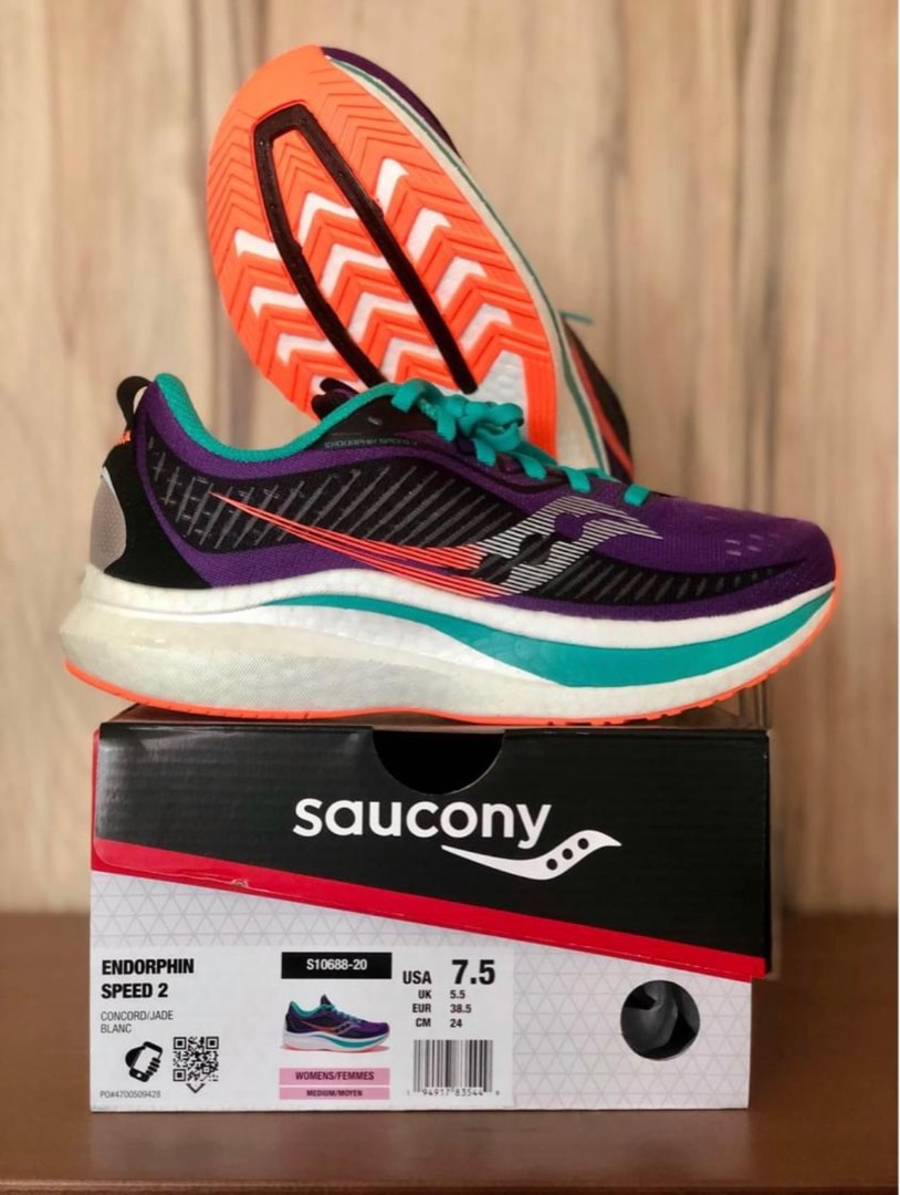 Saucony Endorphin Speed 2, Women's Fashion, Footwear, Sneakers on Carousell