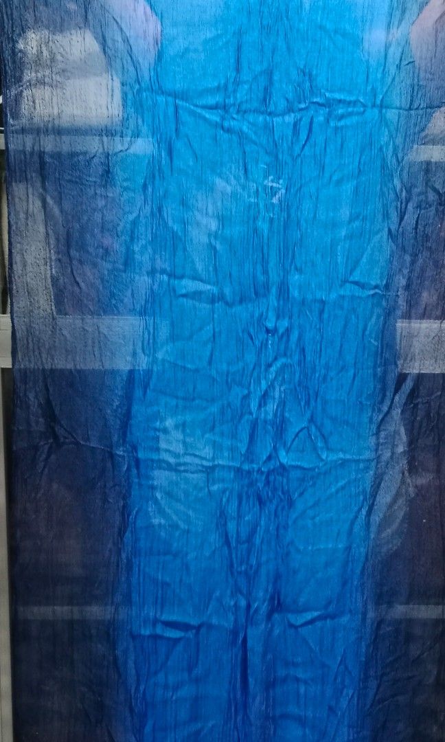 Scarf From Japan (Category: Luxury Accessories) located in Caloocan City. Submitted by sassypurchased (Listing ID 1216544384, Image 2). Description: Scarf from Japan 199 Good condition No discoloration, reflection lang po ng lights ang nasa pic. From Japan Preloved Shop NOT UKAY SOURCE Measurements: H-74 L-28 inches approx We accept credit/ debit card payment online or in-store Installment available via Atome and Home Credit DETAILS ARE POSTED IN