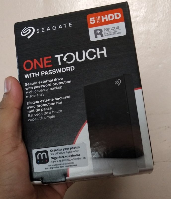 Seagate External Hard Drive with warranty, Computers & Tech, Parts