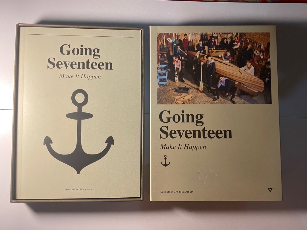 Seventeen Going Seventeen Make it Happen Album, Hobbies & Toys ...