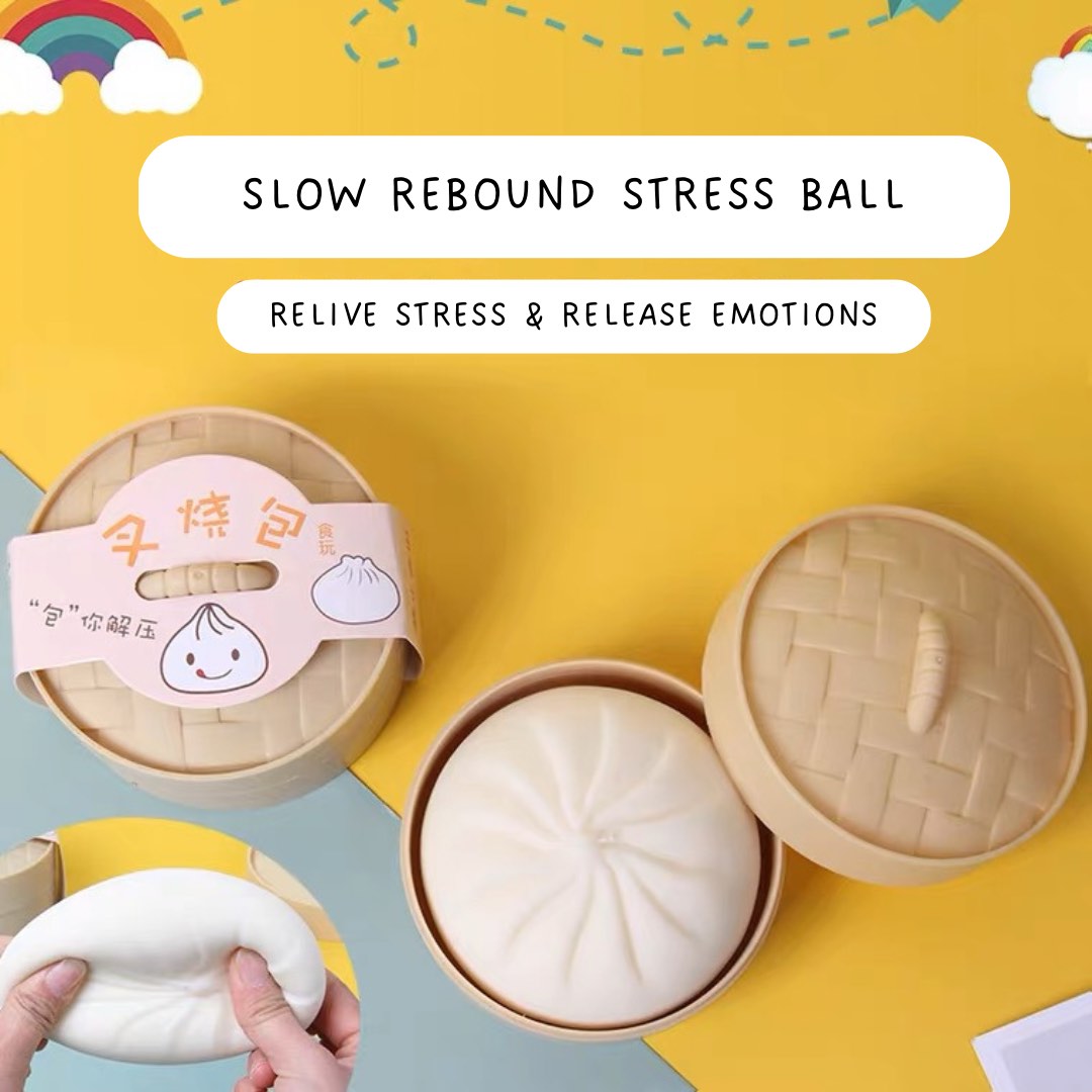 SG READY STOCK TIKTOK Famous Cute Pau Steamed Bun S Hobbies Toys tiktok-famous-joyoung-pot-yellow-line-friends-duck-yellow-version-tv