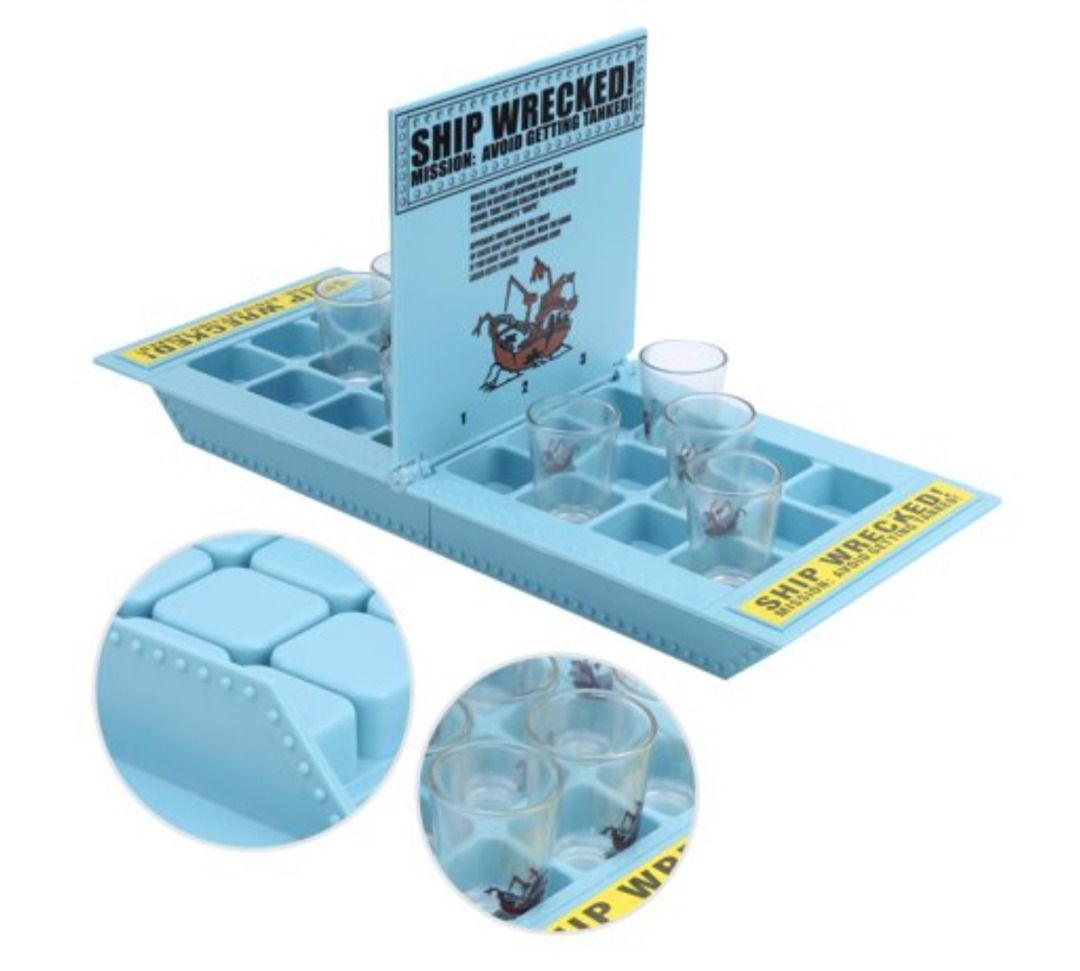 Ship Wrecked Bar Drinking Game Pirate Ship Game (H0373), Hobbies & Toys