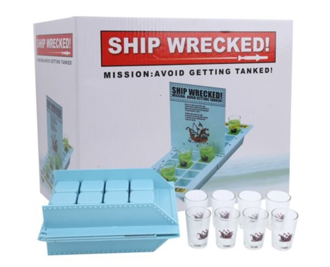 Ship Wrecked Bar Drinking Game Pirate Ship Game (H0373), Hobbies & Toys