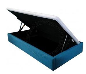 Side Open Storage Bed PVC or Fabric (Single/Super Single)