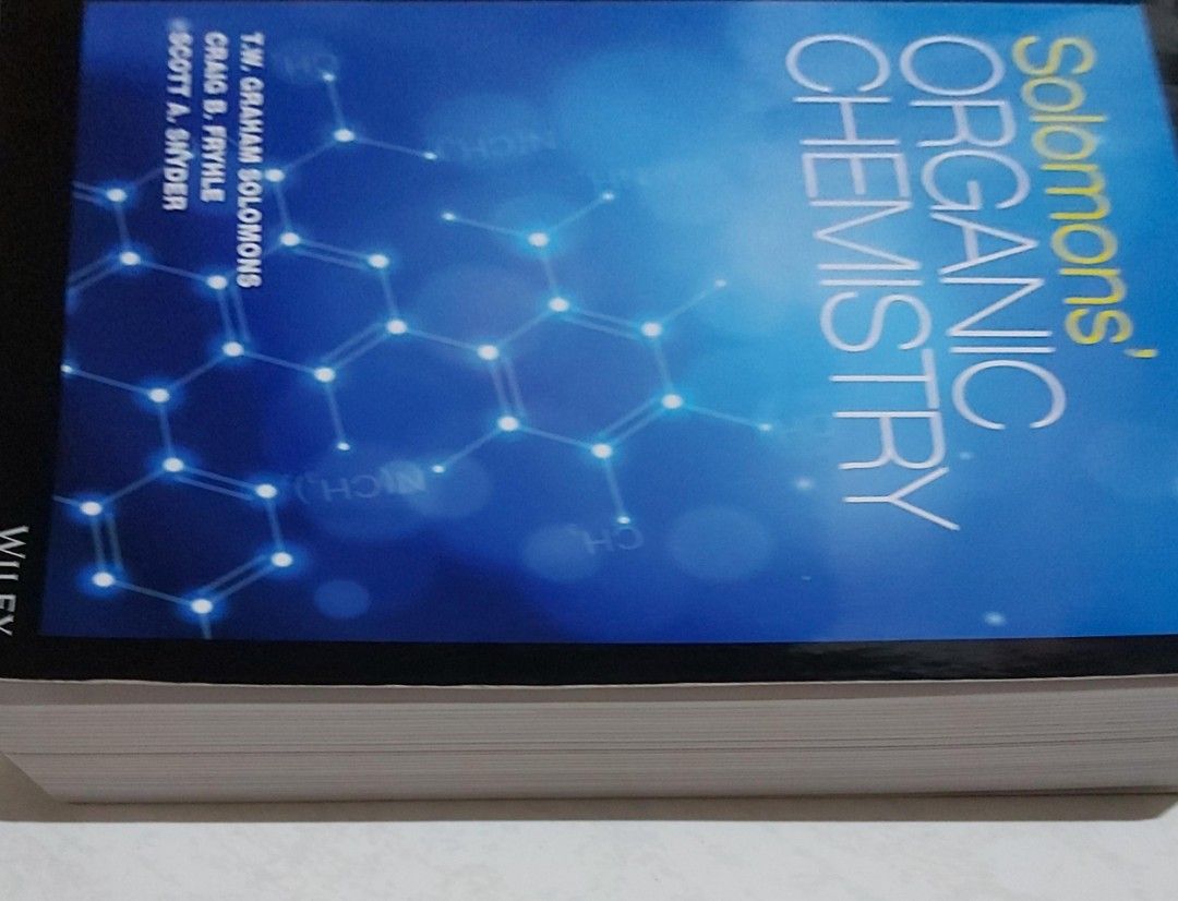 Solomons' organic chemistry 有機化學課本, 興趣及遊戲, 書本及雜誌, 教科書與參考書在旋轉拍賣