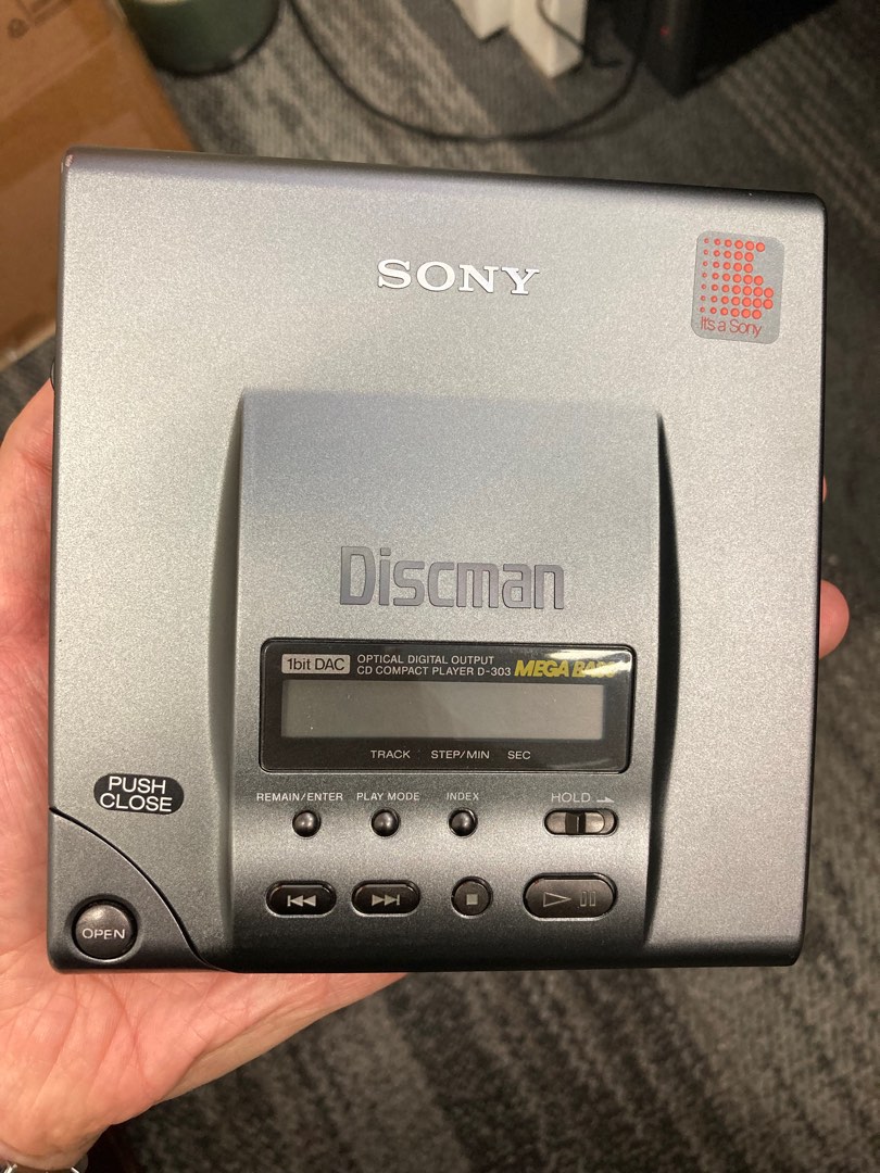 Sony discman D-303 CD walkman player D303, 音響器材, 音樂播放裝置